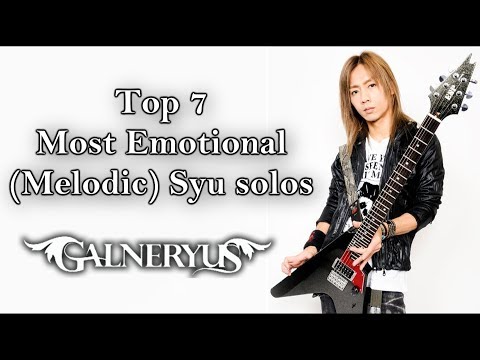 SYU (from GALNERYUS) - Emotional Solos compilation #1