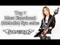 Syu GALNERYUS Emotional Solos Compilation 1