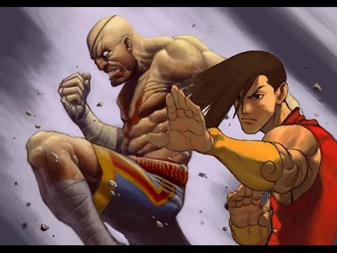 Angry Poongko [Yang] vs HydeBUFFY [Sagat] USF4