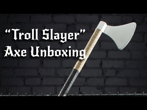 Armored Combat - Buhurt Tech “Troll Slayer” Axe Unboxing