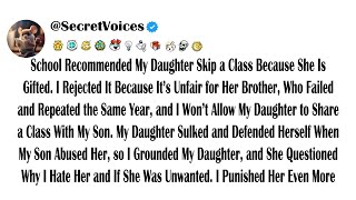 School Recommended My Daughter Skip a Class Because She Is Gifted. I Rejected It Because It’s Unf...