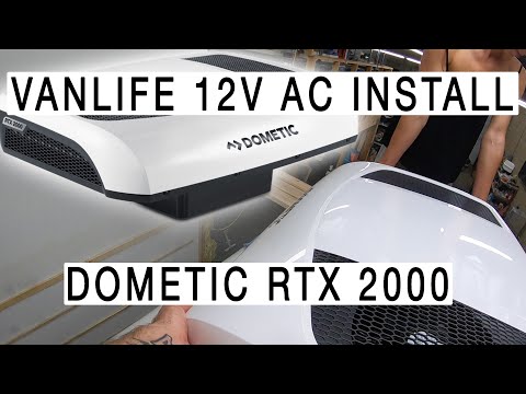 DOMETIC RTX 2000 INSTALL - Hail Mary Van Build Ep.4