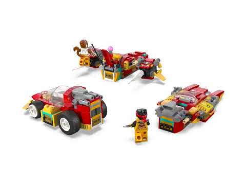 Vidéo LEGO Monkie Kid 80050 : Les véhicules créatifs