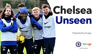 MADUEKE Joins Training As Things Heat Up At Cobham 🔥 | Chelsea Unseen | Presented by trivago