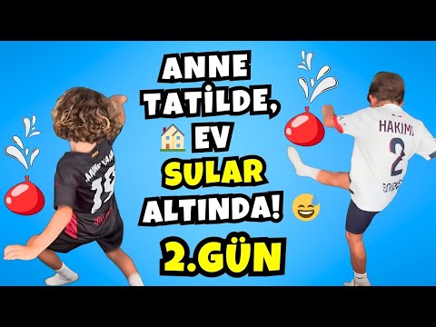 MOM IS ON VACATION, WE TOOK THE HOUSE AWAY! 😅 | DAY 2