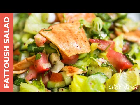 Fattoush Salad (Fresh, Crisp & Delicious)