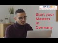 Start Your Education In Germany Now