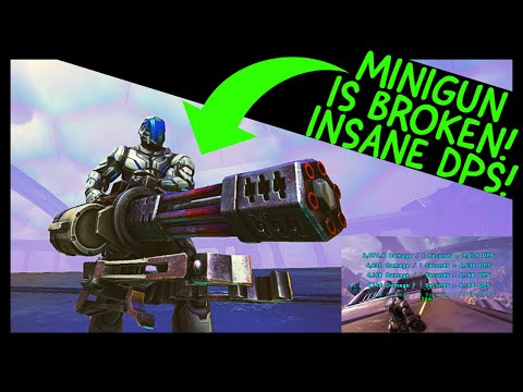 MINIGUN IS BROKEN! INSANE DPS AND SHOOTING AROUND CORNERS!!!!!