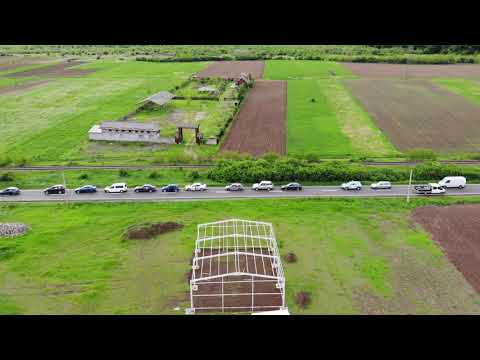 14. Regrupare înainte de Șard- Caravana DRUMULUI RUȘINII, Câmpeni-Turda-14 05 2021