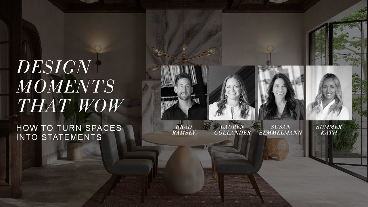 How to Turn Spaces into Statements: Expert Tips on Interior Design | Cambria Style Webinar