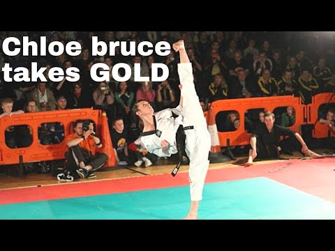 Chloe Bruce competes at the Italian Open Championships | Chloe Bruce competition routine