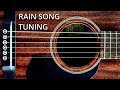 LED ZEPPELIN RAIN SONG (DGCGCD) | GUITAR TUNER
