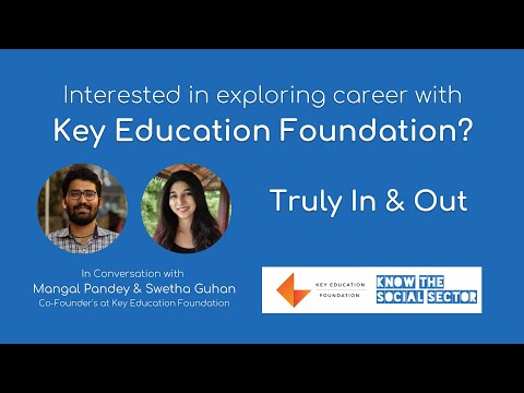 Key Education Foundation: Career In Social Sector