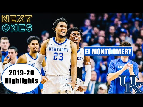 EJ Montgomery Kentucky Wildcats Sophomore 2019-2020 Highlight Montage | Next Ones