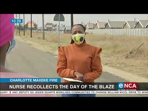 Charlotte Maxeke fire Nurse recollects day of the blaze