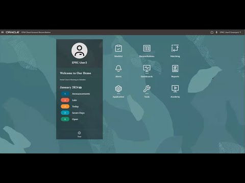 Oracle Cloud Application Overview - Account Reconciliation Cloud (ARC)