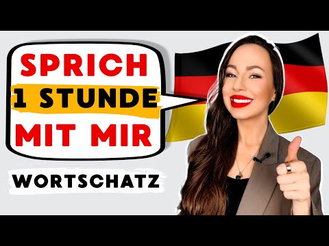 🗣️Sprich mit mir: 1 Stunde Wortschatz lernen (verbessere deine Aussprache und lerne neue Wörter)