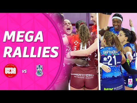 MEGA RALLIES of the match Busto Arsizio - Firenze | Lega Volley Femminile 2024/25