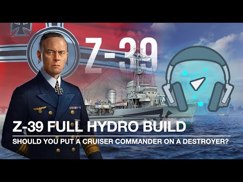 Should You Put a Cruiser Commander on a Z-39 Destroyer? (World of Warships: Legends)