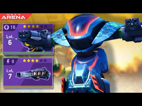 Killshot + Dual Ember Gun 8 🔥 | Close-Range Carnage! | Mech Arena