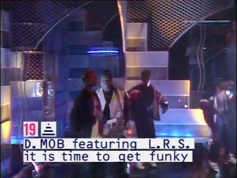 D-Mob Feat. L.R.S. - It Is Time To Get Funky TOTP 08.06.1989