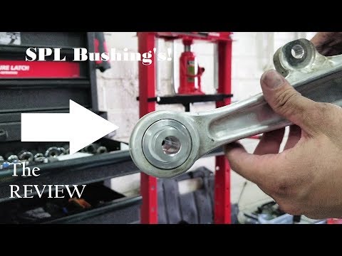 350Z SPL Lower Control Arm Bushings Review, Episode 4