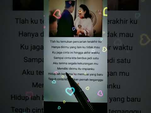 Lirik Lagu Cinta Terakhirku Nazia Marwiana Ft Ezam🥰🥰