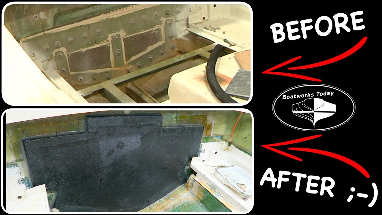 Boat Transformation | See the "Start to Finish" Transom Replacement on a Bertram Moppie!