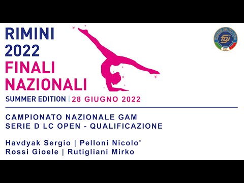 CAMPIONATO NAZIONALE GAM SERIE D LC OPEN - QUALIFICAZIONE