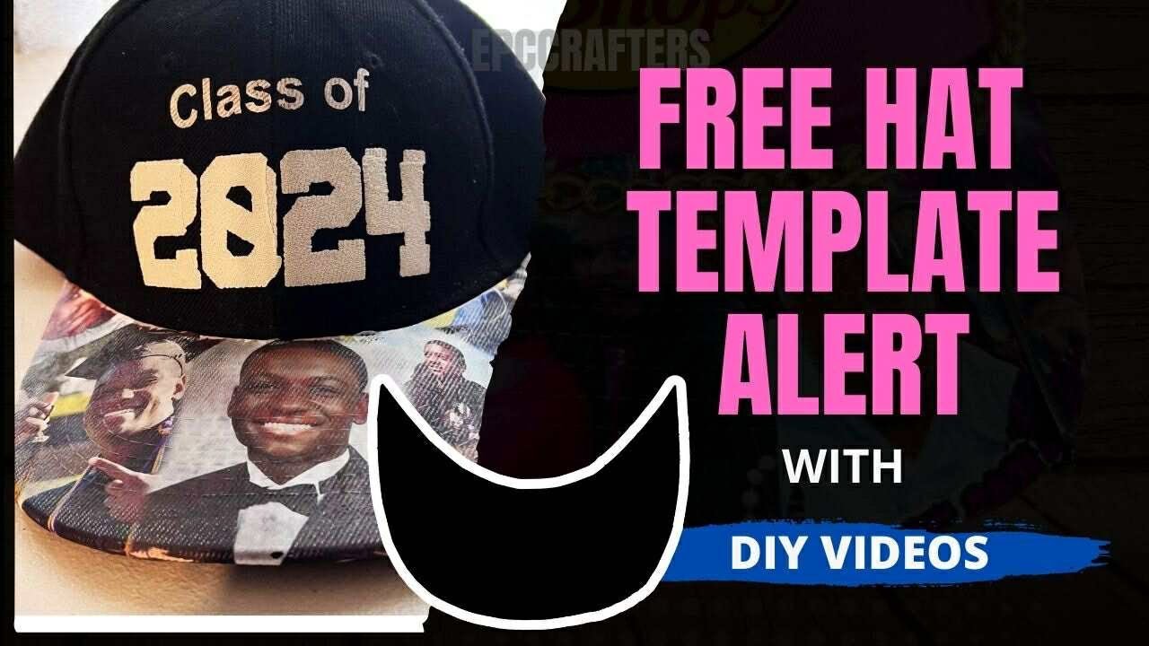 Free Hat Template Alert - Extended - Learn How to Custom Design the Bottom of Your Baseball Cap