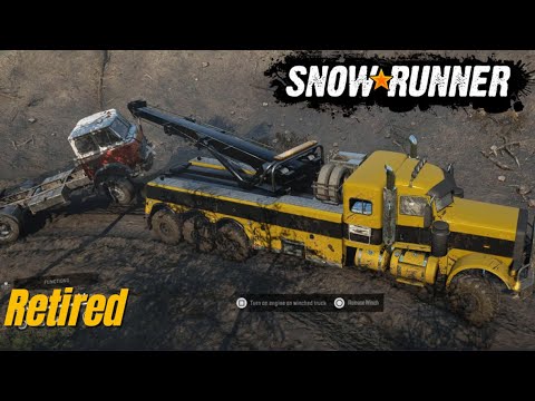 SNOWRUNNER Gameplay Walkthrough Part 19 | Retired l No Commentary