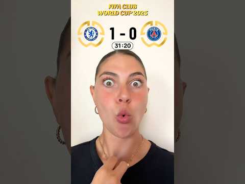I Simulated The CWC Final  😱⚽️ #psg #chelsea