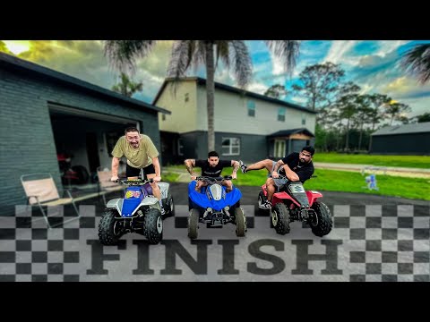 Mini Quad Battle! | Braap Vlogs