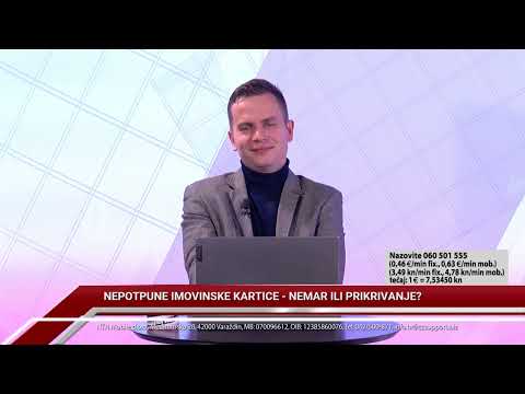 TV REPLIKA 17.10.2023. - NEPOTPUNE IMOVINSKE KARTICE - NEMAR ILI PRIKRIVANJE?
