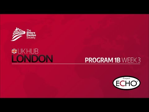 EDS ECHO Clinicians UK/Europe (CLN1B), Session 3