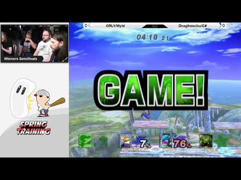 C#/Drugfreechu vs Wyld/ORLY - Spring Training PM Doubles Winners Semis