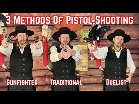 The 3 Methods Of Shooting A Revolver In Cowboy Action Shooting
