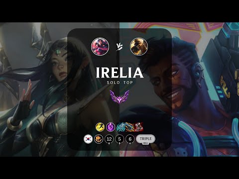 Irelia Top vs Akshan - KR Master Patch 14.1
