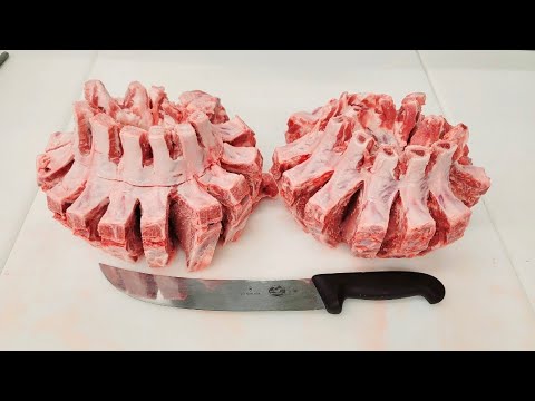 Unlocking the Secret to Perfectly Cut Pork Crown Roast || Butcher Craft & Cook