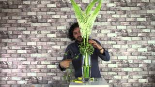 Vase Design with Diplocyclos | Flower Factor How to Make | Flower Arrangement