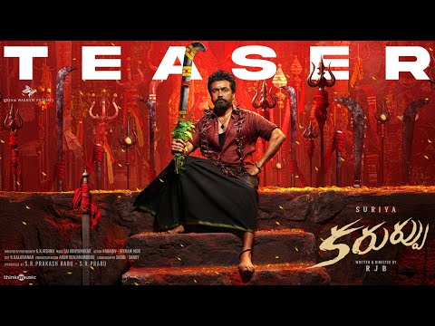 Suriya’s Karuppu Teaser Drops on His 50th Birthday – Dual Avatars & Ghajini Vibes Spark Buzz