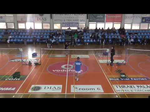 MS FINAL YANAKIEV-MILIC 2-0 (BALKAN CHAMPIONSHIP U19) BADMINTON