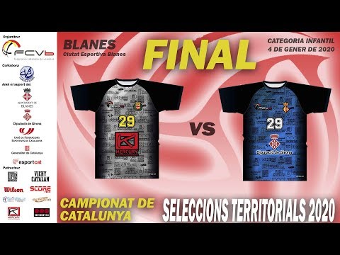 CCSSTT2020 FINAL INFANTIL MASCULINA CAT 1 MERKURY - CAT 4 DIPUTACIO DE GIRONA