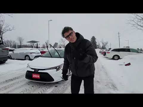 2024 Toyota Corolla LE CVT in White for sale at Stouffville Toyota in Whitchurch-Stouffville, ON