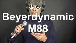 Video thumbnail for Beyerdynamic M88 Review vs Shure SM58 vs Earthworks SR40V + Singing Sample by Anton Browne