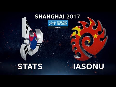 StarCraft II - Stats vs. iAsonu [PvZ] - Group B - IEM Shanghai 2017