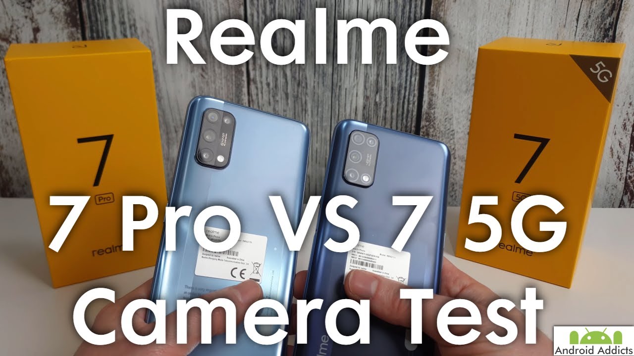 Realme 7 Pro VS 7 5G Camera Test Review (Photos, Video, Night Mode)