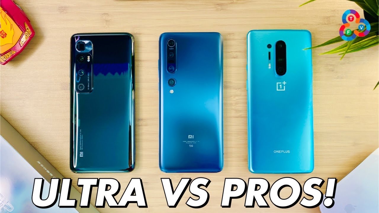 Mi 10 Ultra vs Mi 10 Pro vs OnePlus 8 Pro - ULTRA VS PROS! (Part 1)