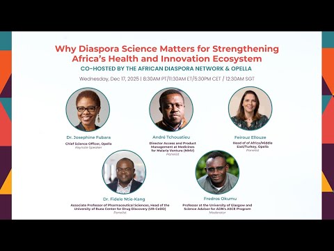 Why diaspora science matters for strengthening Africa’s health and innovation ecosystem