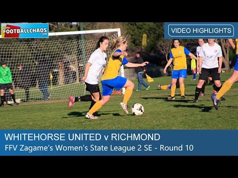2015 | Women's State 2 SE Rd 10  | Whitehorse United v Richmond